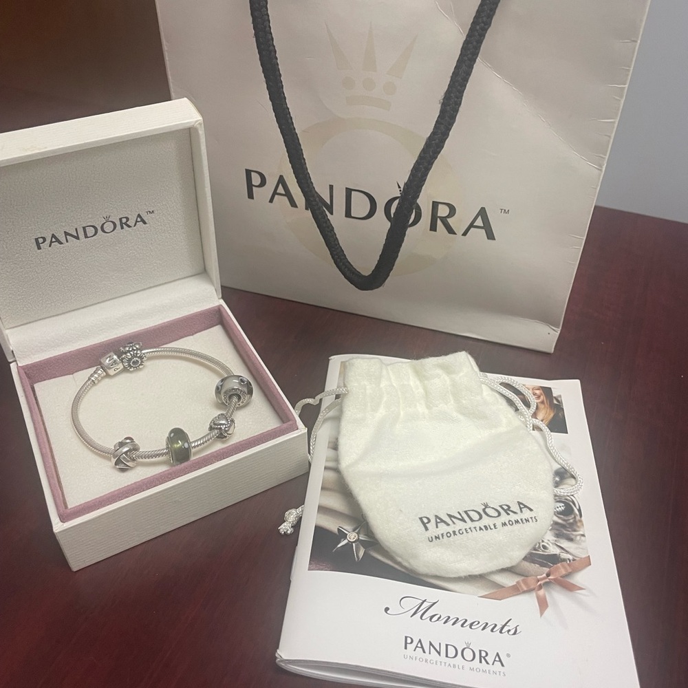 Pandora Silver Charm Bracelet